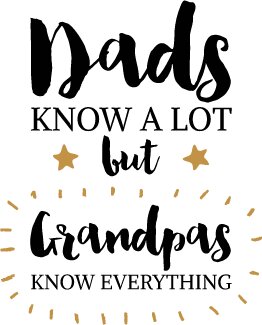 Grandpas Know Everything SVG