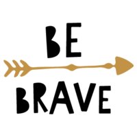 Be Brave SVG