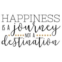 Happiness is a journey SVG