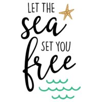 Let The Sea Set You Free SVG