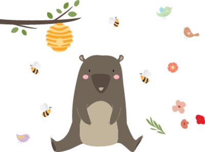 Honey Bear SVG