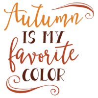 Autumn Is My Favorite Color SVG
